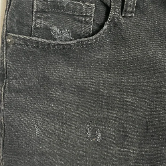 NWT Black High-Rise Denim Shorts Wild Fable size 6R - Picture 8 of 10